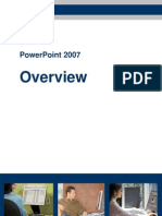 Power Point 2007 Overview