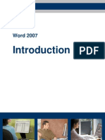 Word2007 Introduction