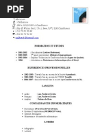 exemple cv