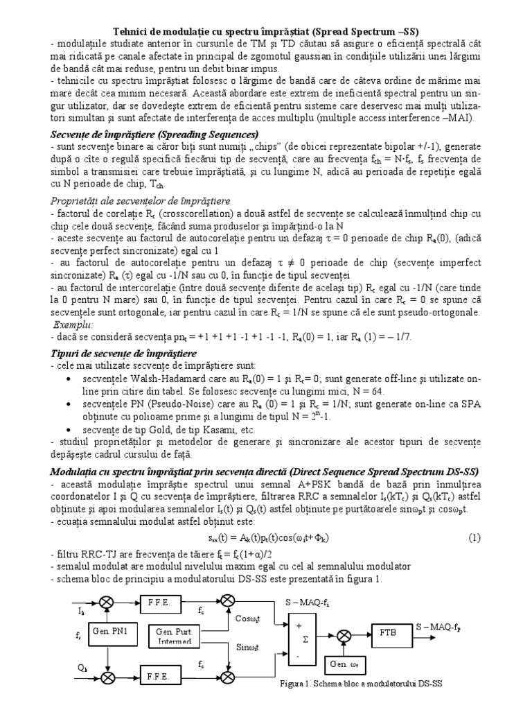 Tehnici de Modulatie | PDF