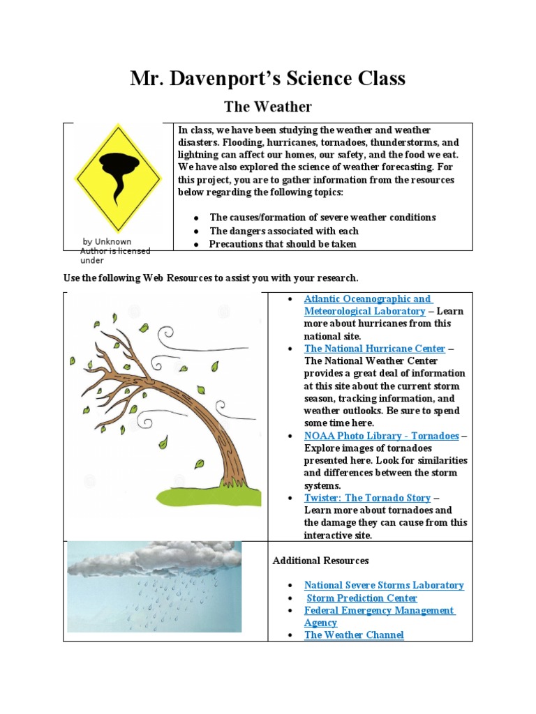 Lab Week 8 Pdf Tornadoes Weather