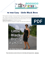 Soseweasylittleblackdressinstructionsandpattern Aiid1286751 PDF