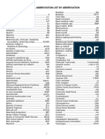 Medical Terms in Order by Abbreviation PDF