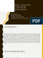 SYARAT, RUKUN, Dan Hukum Pernikahan