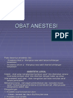 Obat Anestesi