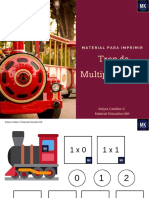 Cuadernillo Tren de Multiplicaciones - Blog Educativo PDF