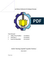 Penggunaan Bahasa Indonesia Di Kalangan Remaja