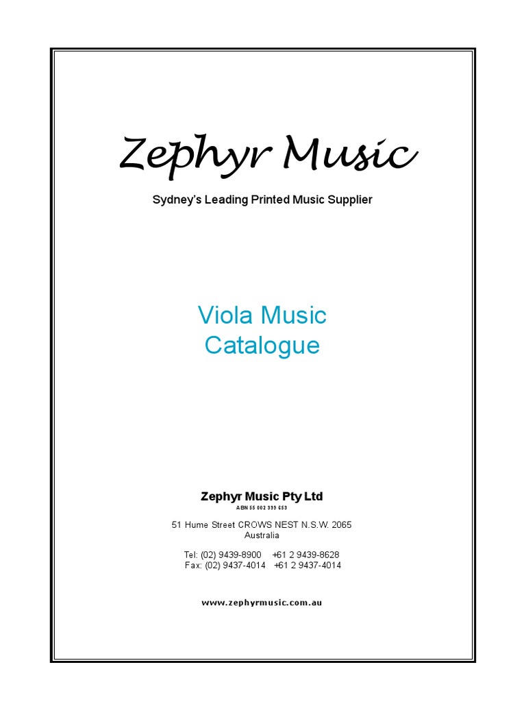Viola PDF | PDF | Viola | Music Technology