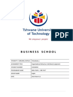 T1 OB Individual Assignment Tshambula L