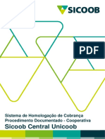 Procedimento Documentado - Cooperativa - Homologação de Cobrança PDF