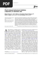 Download Pinch-Induced Behavioral Inhibition in Domestic Catsin Domestic Cats by waldekj SN45203898 doc pdf