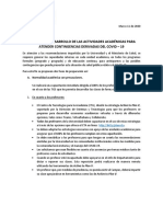 Plan de Contingencia - U. Sabana PDF