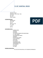 HFO SET WARTSILA 9R32D 3 SET AVAILABLE