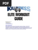 The Killer Fitness Elite Workout