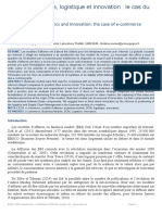 Modele D'affaires - Logistique - Ecommerce PDF