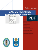 GAS DE FERMI DE ELECTRONES LIBRES