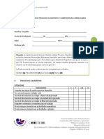 Pauta de Despistaje de Procesos Cognitivos PDF