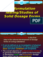 Preformulation