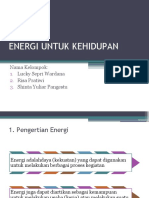 Energi Untuk Kehidupan (Idk) - 1