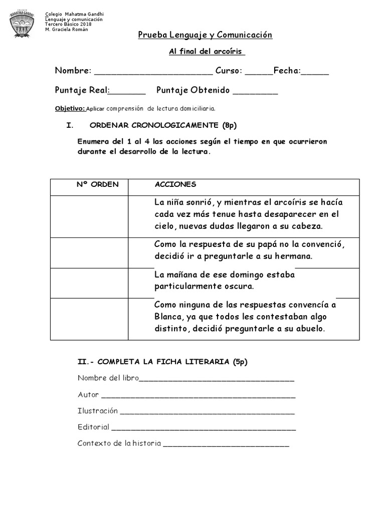 Al Final Del Arcoíris | PDF