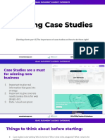 Crafting Case Studies