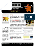 Exactech Forensic Newsletter - Autumn 2020