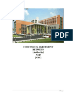 Concession Agreement PDF