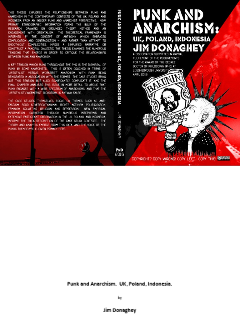 Punk and Anarchism UK Poland Indonesia PDF Anarchism Punk Rock pic photo