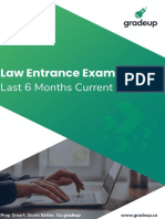 Gradeup's Current Affairs PDF for Law Entrance Exams