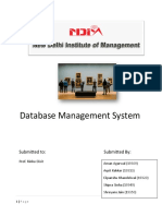 DBMS-Project-2020