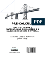 Pré-Cálculo Uma Ponte Entre A Matemática Do Ensino Médio e o Cálculo Diferencial e Integral PDF