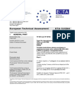 European Technical Assessment 15 - 0364