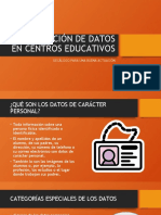 Protección de Datos en Centros Educativos