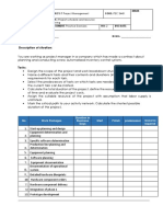 Exercise 2 - Project Schedule and Resource Planning