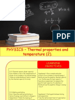 Physics 15 - Thermal Properties and Temperature - 2
