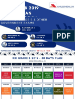 RBI GRADE B 2019 (30 Day Plan)