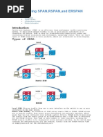 Understanding SPAN, RSPAN, and ERSPAN