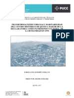 Transformaciones Urbanas y Habitabilidad PDF