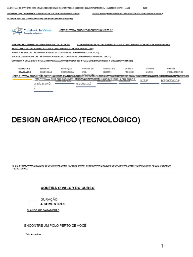 DESIGN GRÁFICO (TECNOLÓGICO) - Cruzeiro Do Sul Virtual | PDF | Imagem ...