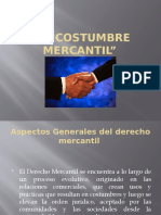 Costumbre Mercantil