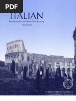 Download FSI - Italian Familiarization and Short Term Training - Volume 2 by Fotini Ananiadou SN45208631 doc pdf