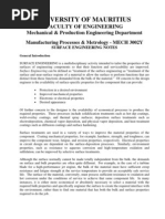 Download Surface Engineering Notes1 by darksiderruv SN45208669 doc pdf