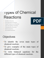 Types of Chemical Reactions