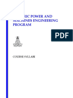 8695 - 4 EE1 Power Course Syllabi PDF