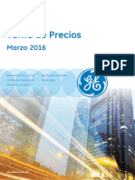 Lista de Precios General Electric PDF