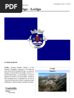 Loriga - Wikipédia - Artigo Criado Pelo Historiador António Conde