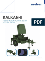 KALKANII Mobile Medium Range 3D Air Defense Radar 1472