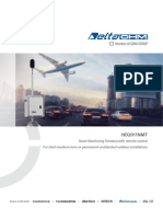 DeltaOHM HD2011NMT Noise Monitoring Datasheet en