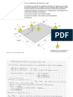 Modelo Simplificación de Fuerzas y Par PDF