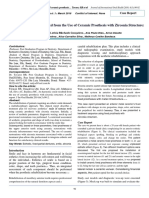 An Harmonic Smile Resulted From The Use of Ceramic Prosthesis With Zirconia Structure A Case Report PDF